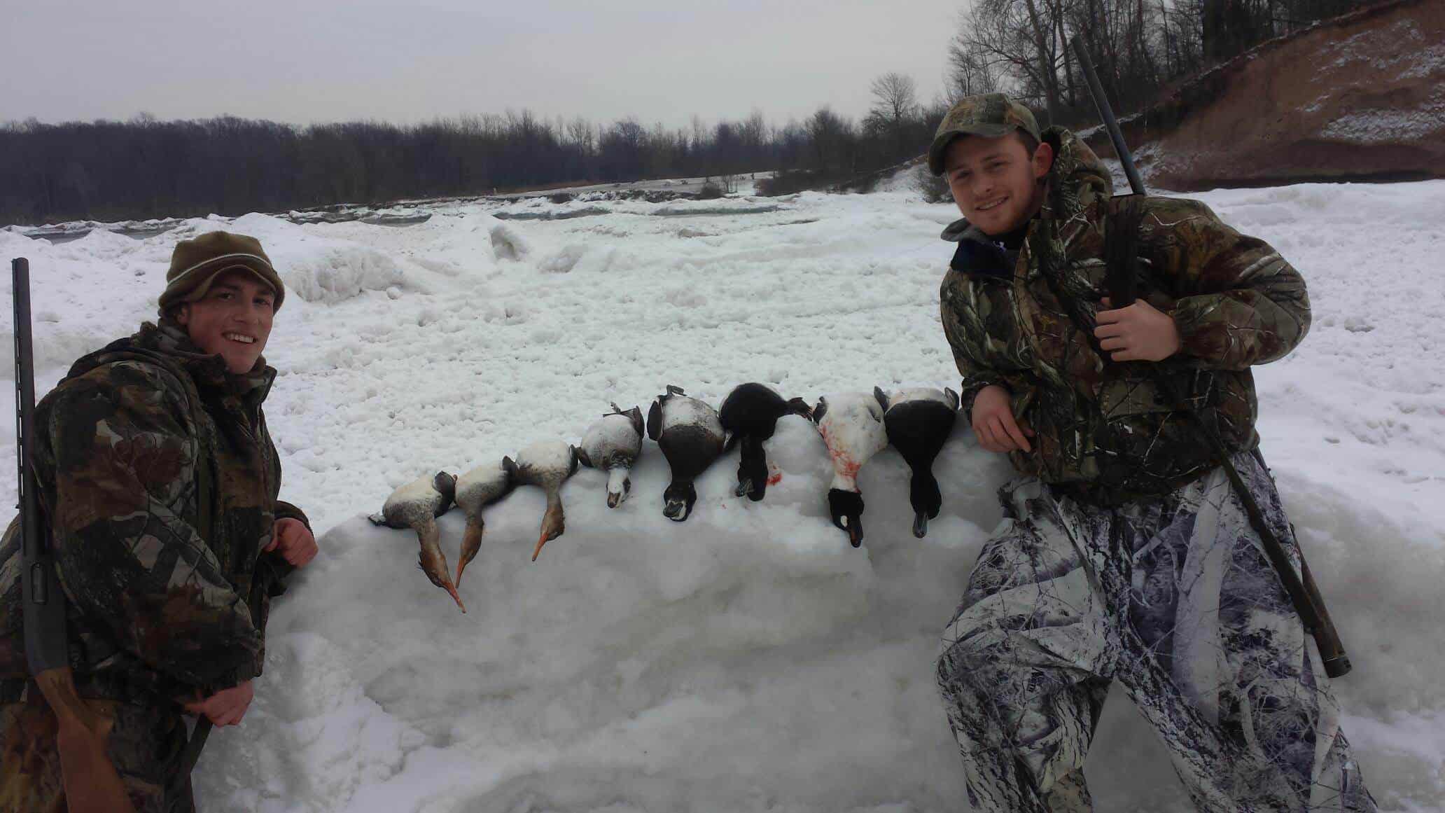 Successful Diver Duck Hunt